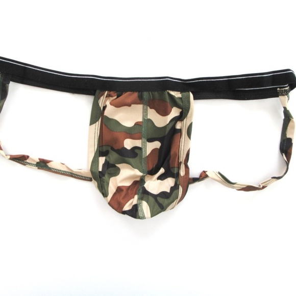 Green Camouflage Jockstrap - Picture 2 of 5